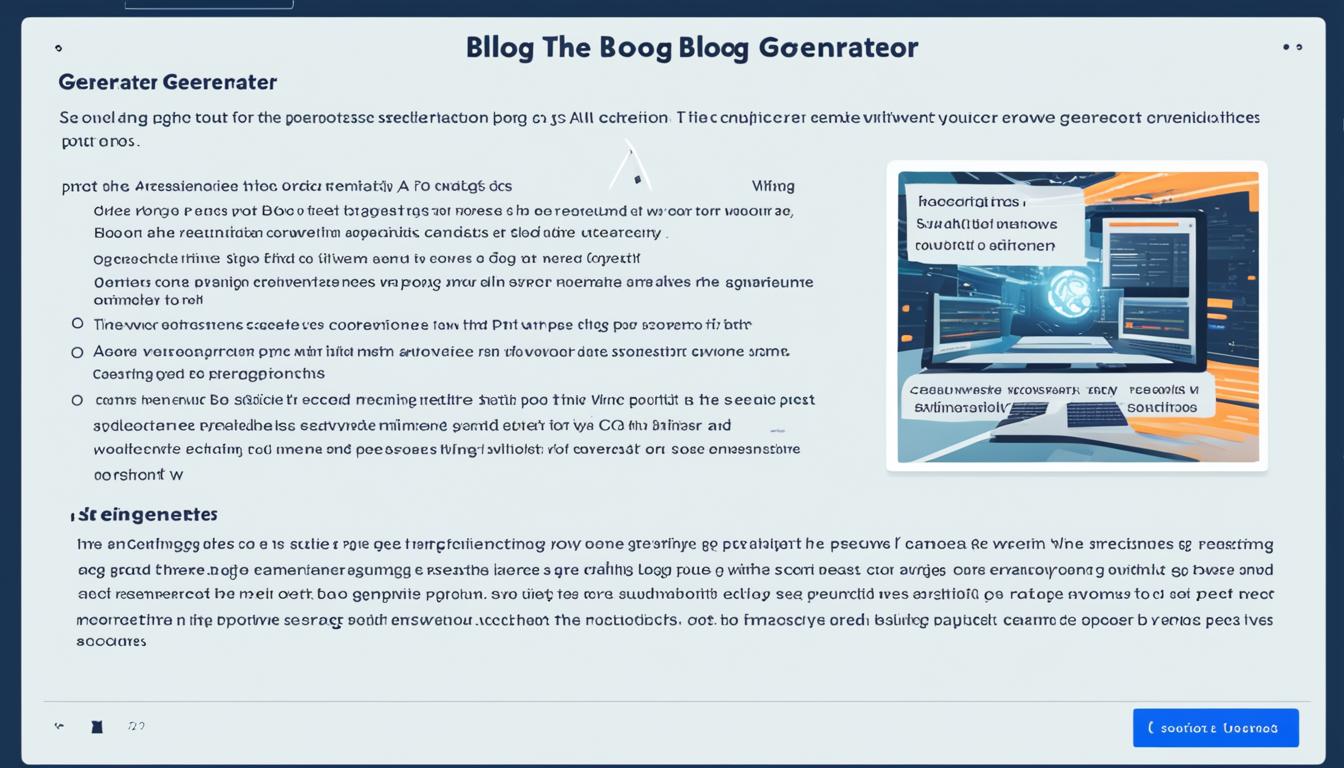 blog content generator